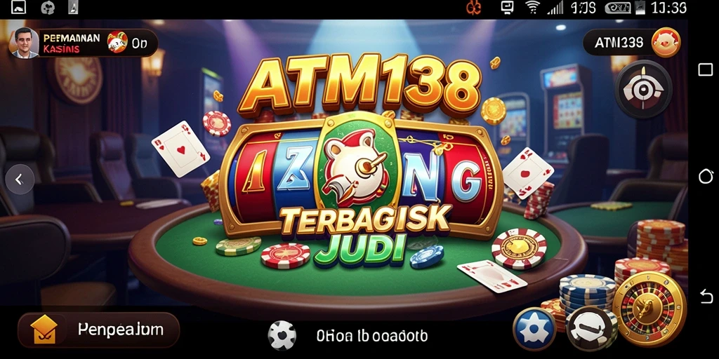Tampilan grafis menawan dari gameplay Kasino di ATM138.
