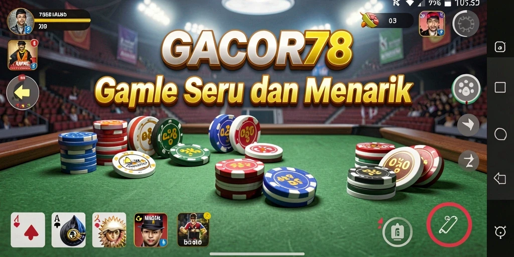 Tampilan menarik dari gameplay GACOR78 yang memikat.