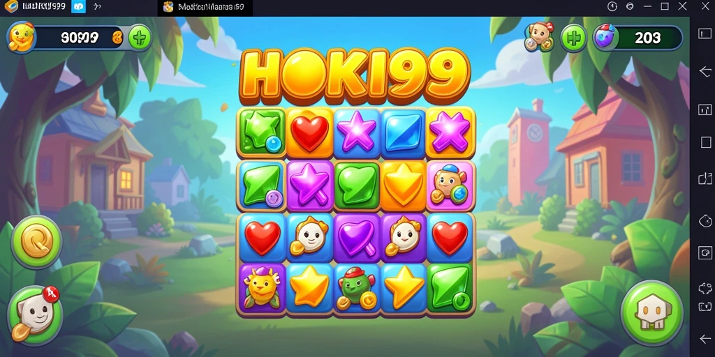 Tampilan gameplay HOKI99 yang menarik dan seru.