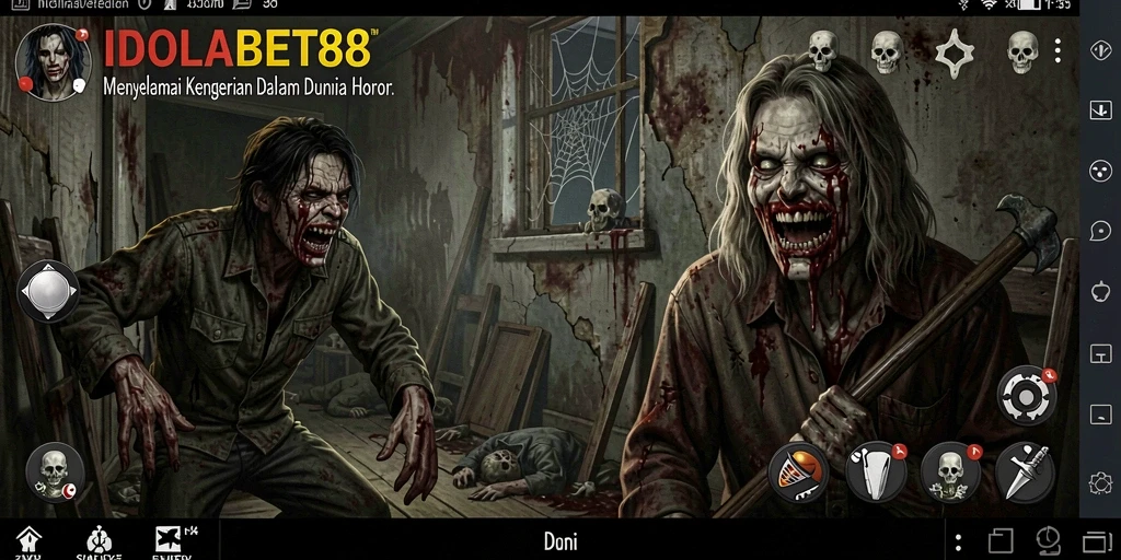 Gameplay mendebarkan di lingkungan horor yang menakutkan.