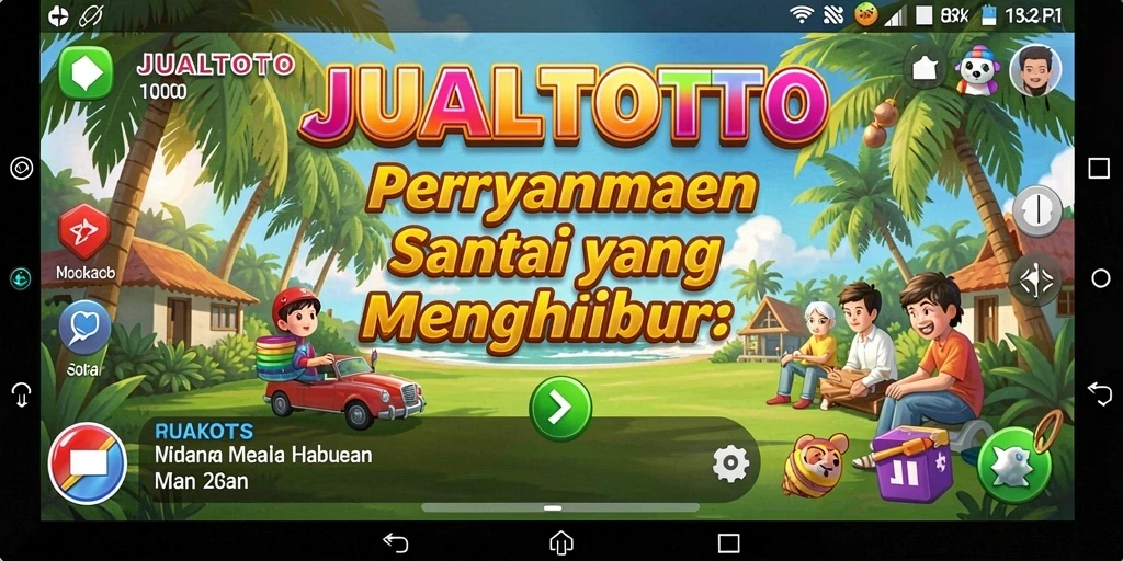 Gameplay seru dan menyenangkan di JUALTOTO yang membuat ketagihan.