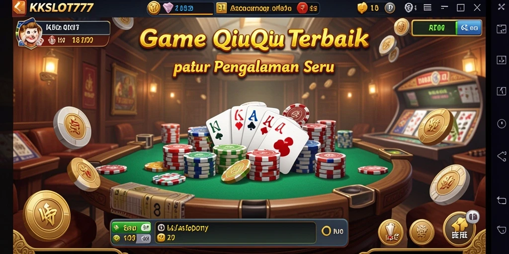 Tangkapan layar dari gameplay seru KKSLOT777 QiuQiu.