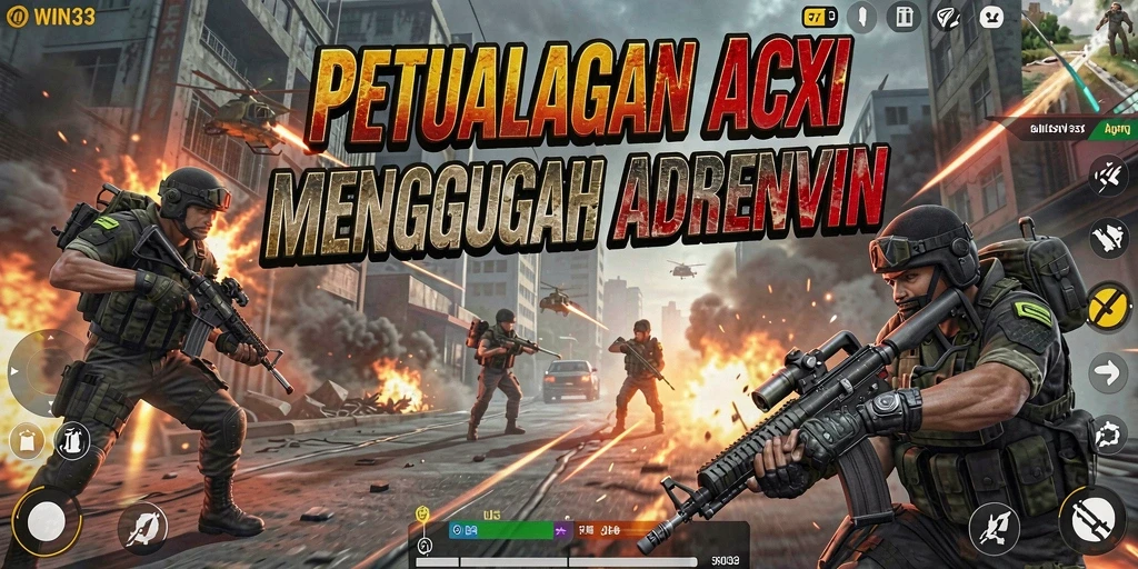 Tampilan gameplay WIN33 yang menegangkan dan penuh aksi.